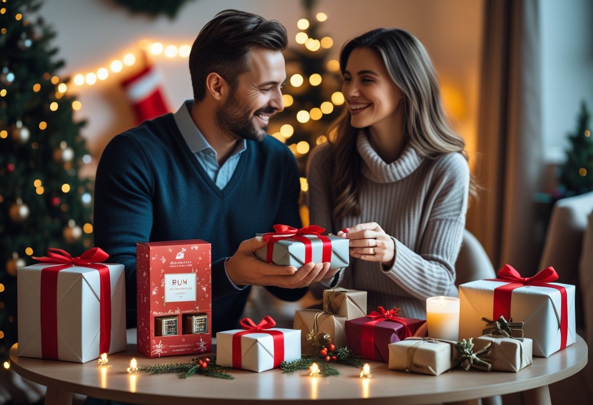 Gaver til ham og hende fra romkalender til julen til duftende overraskelser